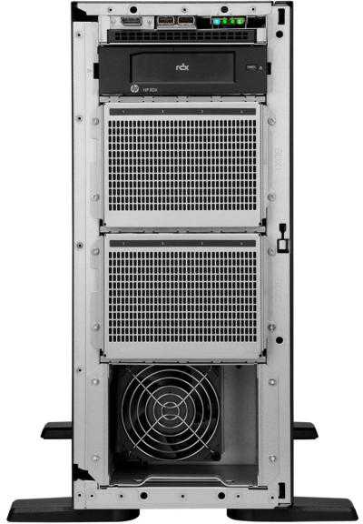 Hp Enterprise HPE „ProLiant ML110 Gen11 4510“ 2,4 GHz 12c 1P 32 GB-R 4LFF 2 x 4 TB HDD 2 x 1000 W PS ES serveris