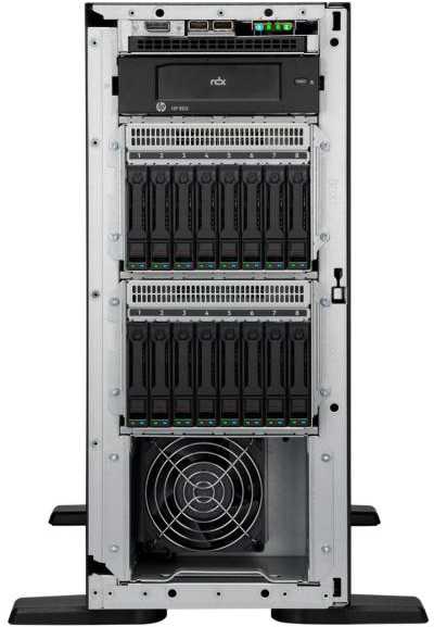 Hp Enterprise HPE „ProLiant ML110 Gen11 4510“ 2,4 GHz 12c 1P 32 GB-R 4LFF 2 x 4 TB HDD 2 x 1000 W PS ES serveris