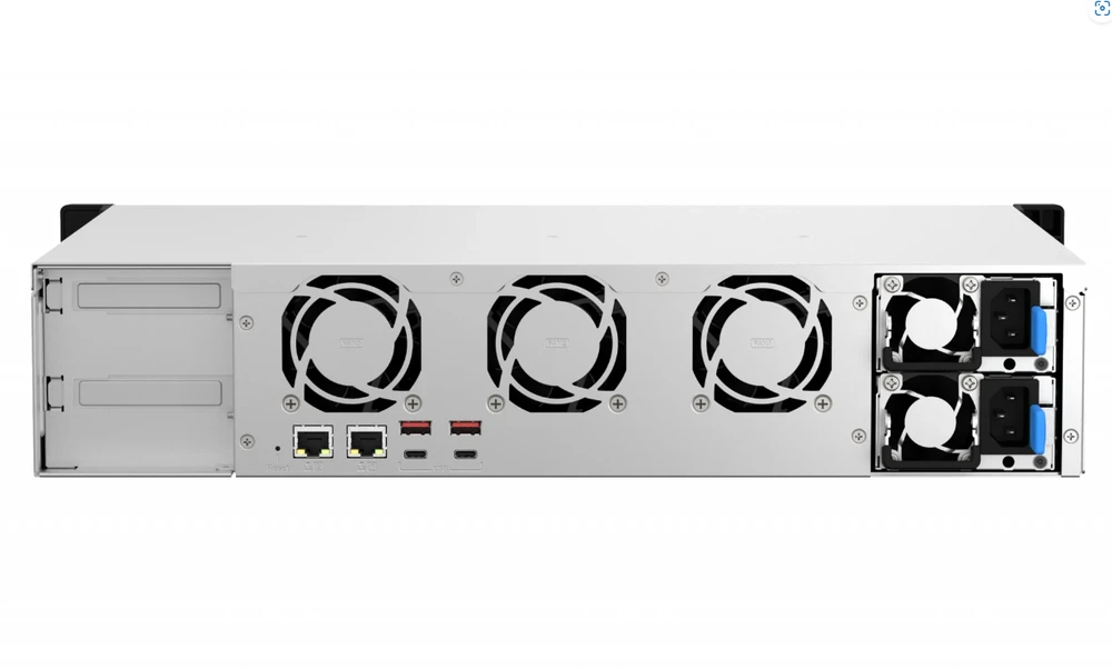 Serveris QNAP | Integruotas procesorius | TS-873AeU-RP-4G | AMD Ryzen | V1500B 4 gyslos/8 sriegiai | Procesoriaus dažnis 2,2 GHz | 64 GB