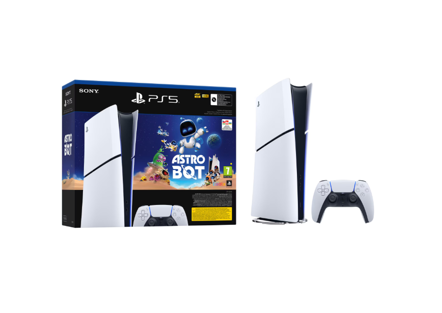 Sony PlayStation 5 Slim Digital - Astro Bot Bundle 1TB konsolė Baltas