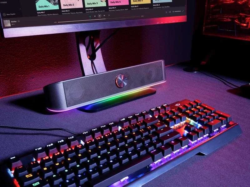 Namų kino sistema TRUST GXT 619 Thorne RGB kolonėlė