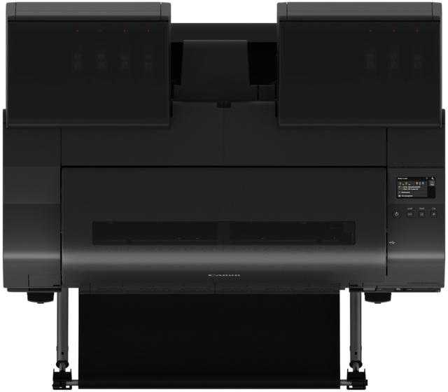 Spausdintuvas Braižytuvas Canon GP-2600S A1 24", 7 spalvos, spausdinimo raiška: 2400 x 1200 dpi, 18 432 purkštukai (MBK/C/M/Y/O: 1536 purkštukai x2, PBK/GY: 1536 purkštukai x1), pigmentiniai rašalai: 7 spalvos (matinė juoda, nuotraukų juoda, žydra, rausvai raudona, geltona, pilka, oranžinė), „Apple AirPrint“, spausdinimo kalbos: PDF