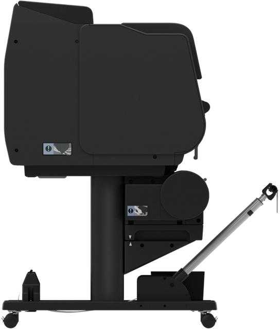 Spausdintuvas Braižytuvas Canon GP-2600S A1 24", 7 spalvos, spausdinimo raiška: 2400 x 1200 dpi, 18 432 purkštukai (MBK/C/M/Y/O: 1536 purkštukai x2, PBK/GY: 1536 purkštukai x1), pigmentiniai rašalai: 7 spalvos (matinė juoda, nuotraukų juoda, žydra, rausvai raudona, geltona, pilka, oranžinė), „Apple AirPrint“, spausdinimo kalbos: PDF