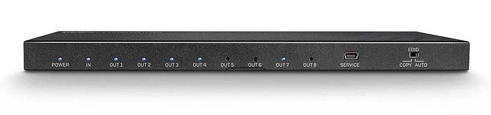 HDMI Skirstytuvas - LINDY 8 Prievadų HDMI 18G Skirstytuvas 3840x2160@60Hz HDMI 2.0 EDID Emuliacija