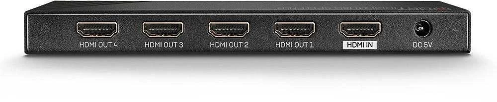 Lindy HDMI 2.0 4 prievadų 18G juodas