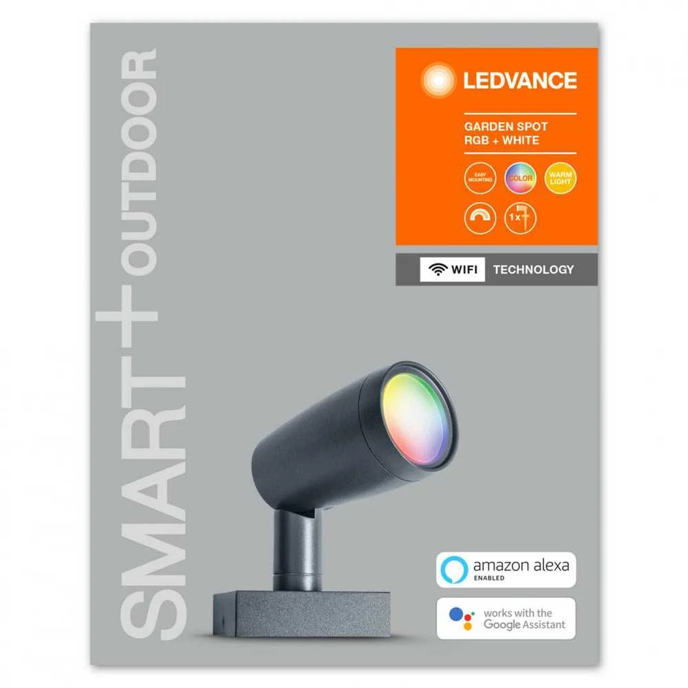 Ledvance 5W LED sodo šviestuvas SMART+ WIFI GARDEN, 3000K, reguliuojamos RGB spalvos