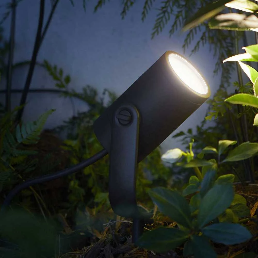 Philips Hue Taškinis lauko šviestuvas Lily (Baltas ir spalvotas)
