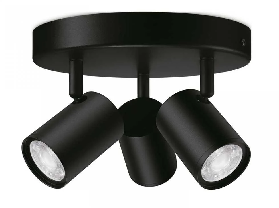 WiZ Imageo RGB,5W,2200-6500 (RGB),IP20,juodas