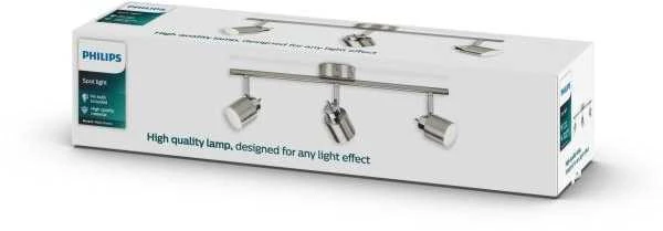 Lubinis šviestuvas Kryptinis šviestuvas PHILIPS MERANTI, 3 × 35 W, GU10