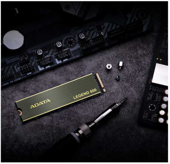 ADATA | SSD | LEGEND 800 | 1000 GB | SSD form factor M.2 2280 | Solid-state drive sąsaja PCIe Gen4x4 | Skaitymo greitis 3500 MB/s | Rašymo greitis 2200 MB/s