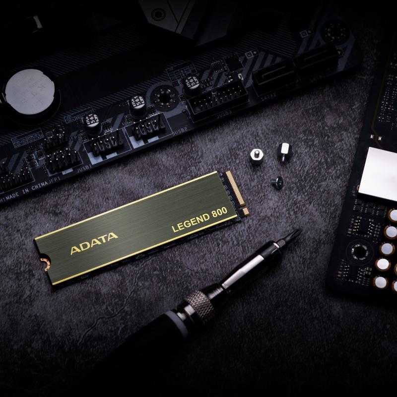 ADATA | SSD | LEGEND 800 | 1000 GB | SSD form factor M.2 2280 | Solid-state drive sąsaja PCIe Gen4x4 | Skaitymo greitis 3500 MB/s | Rašymo greitis 2200 MB/s
