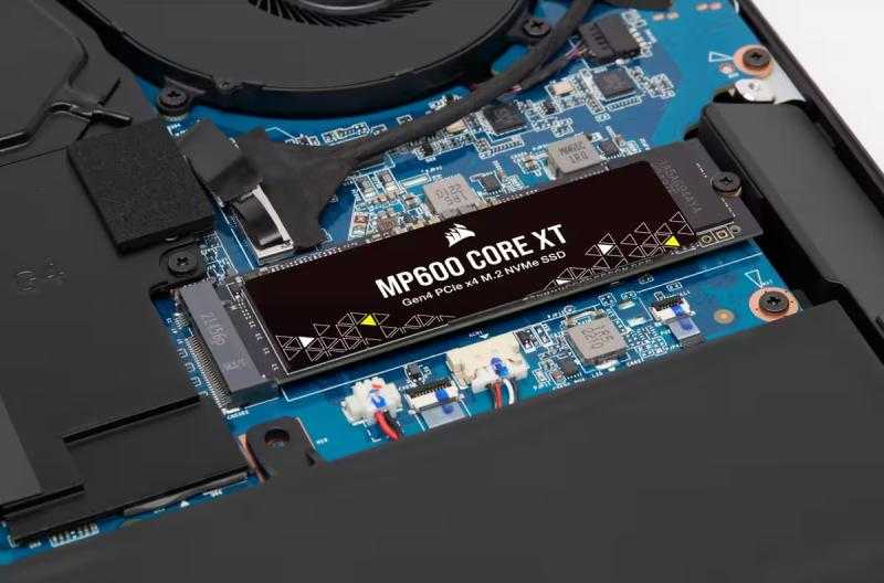 „Corsair MP600 CORE XT M.2 Gen4 PCIe x4 NVMe 4TB“ kietasis diskas