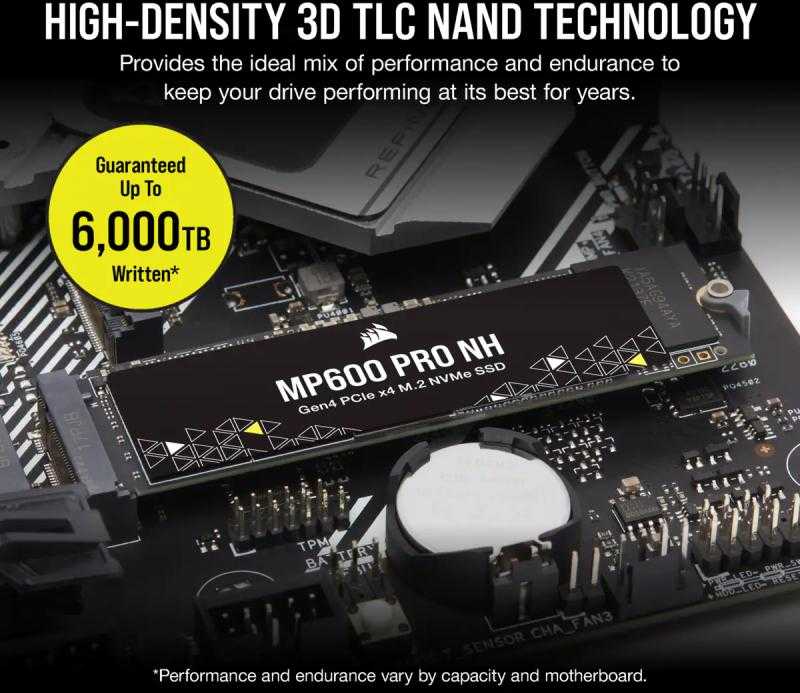 CORSAIR MP600 PRO NH 1TB M.2 SSD