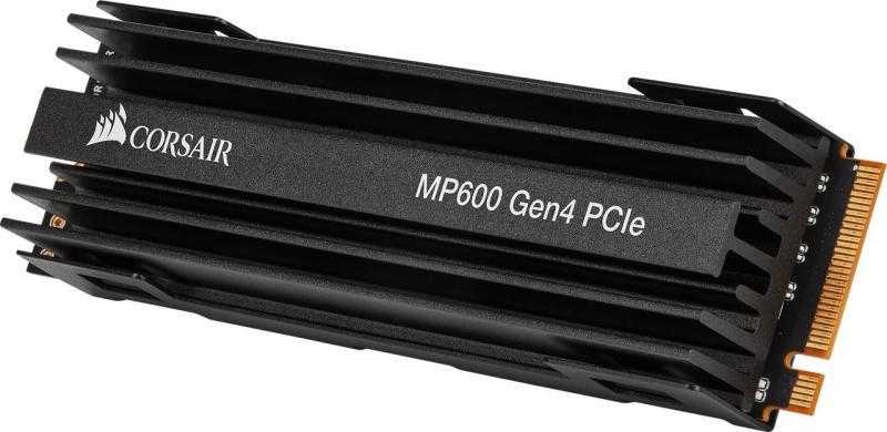 Corsair SSD MP600 PRO XT 1000 GB SSD form factor M.2 2280 SSD sąsaja PCIe Gen 4.0 x4 Rašymo greitis 5800 MB/s Skaitymo greitis 7100 MB/s
