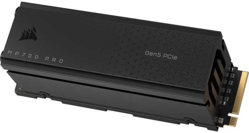 Corsair MP700 Pro NVMe SSD, PCIe 5.0 M.2 Typ 2280 - 2 TB mit Kühlkörper
