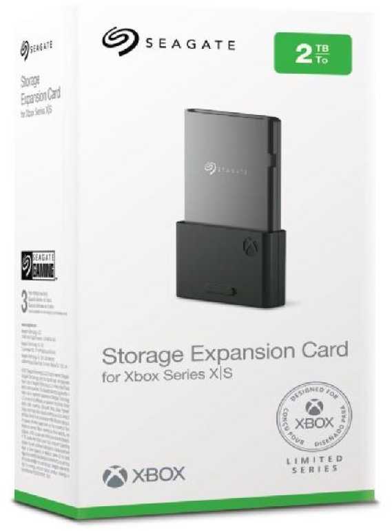Kietasis diskas Seagate „XBOX Series X/S“ 2 TB išplėtimo plokštė
