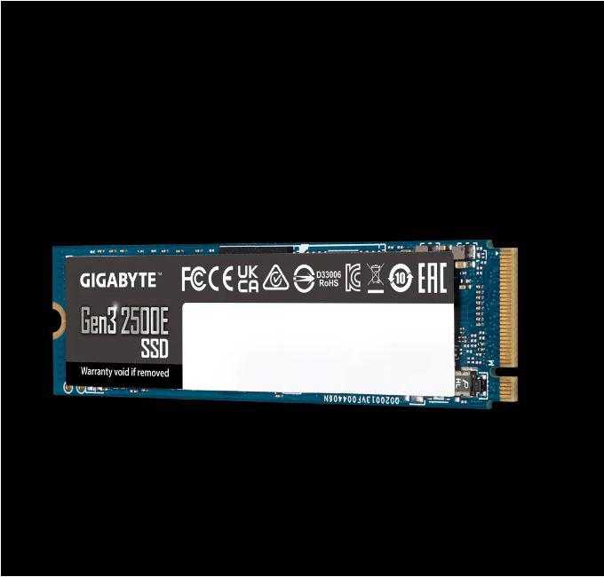 GIGABYTE Gen3 2500E M.2 2280 SSD 500GB PCIe 3.0x4 NVMe1.3