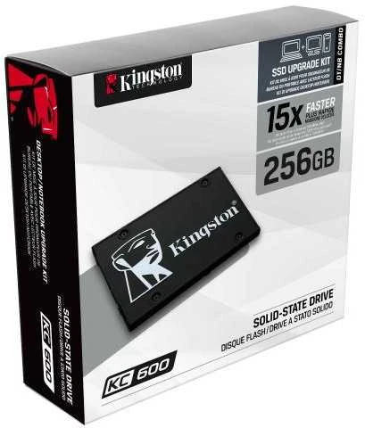 KINGSTON 256GB SSD KC600 SATA3 2.5"