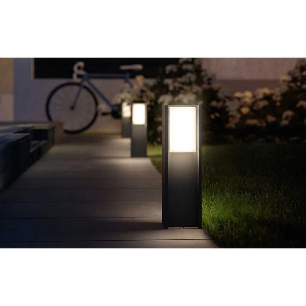 Philips Hue Stulpinis lauko šviestuvas Turaco (Baltos šviesos)