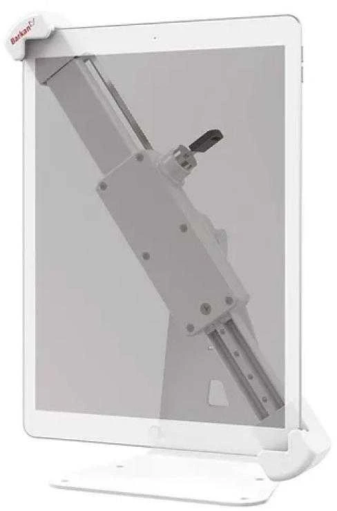 Barkan T71HL Stojak biurkowy su laikikliu do tabletu 7-14" sukamasis, su zamkiem