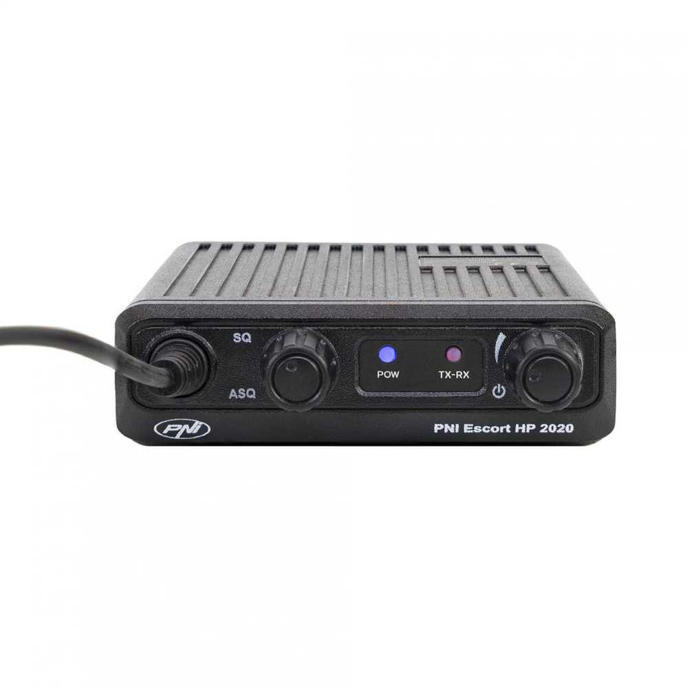 CB radijo stotelė PNI Escort HP 2020, vieno kanalo, 22 dažnis, tik 27.225 MHz, FM, be triukšmo, pati tyliausia stotelė