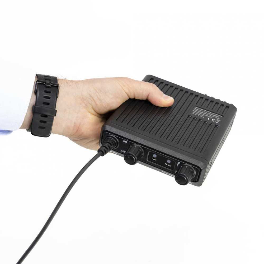 CB radijo stotelė PNI Escort HP 2020, vieno kanalo, 22 dažnis, tik 27.225 MHz, FM, be triukšmo, pati tyliausia stotelė