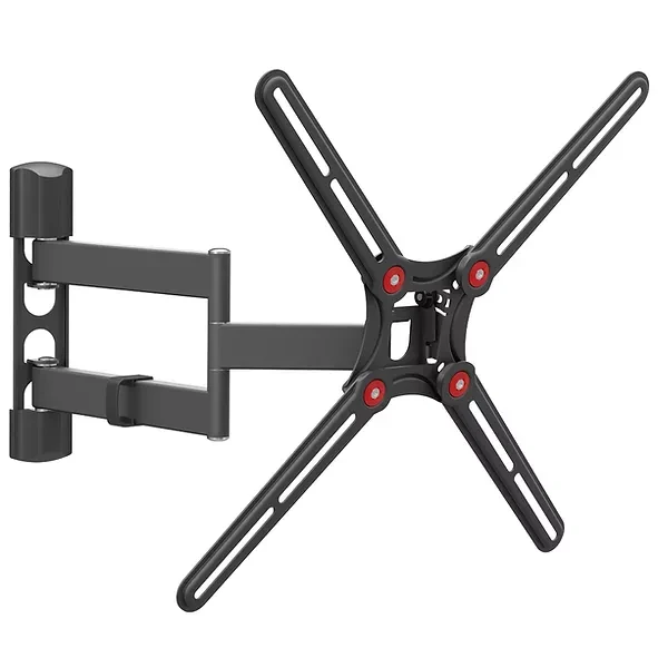 Laikiklis BARKAN BM343 13"-65" lygiam/lenktam TV, 4 lankstu, sieninis, juodas