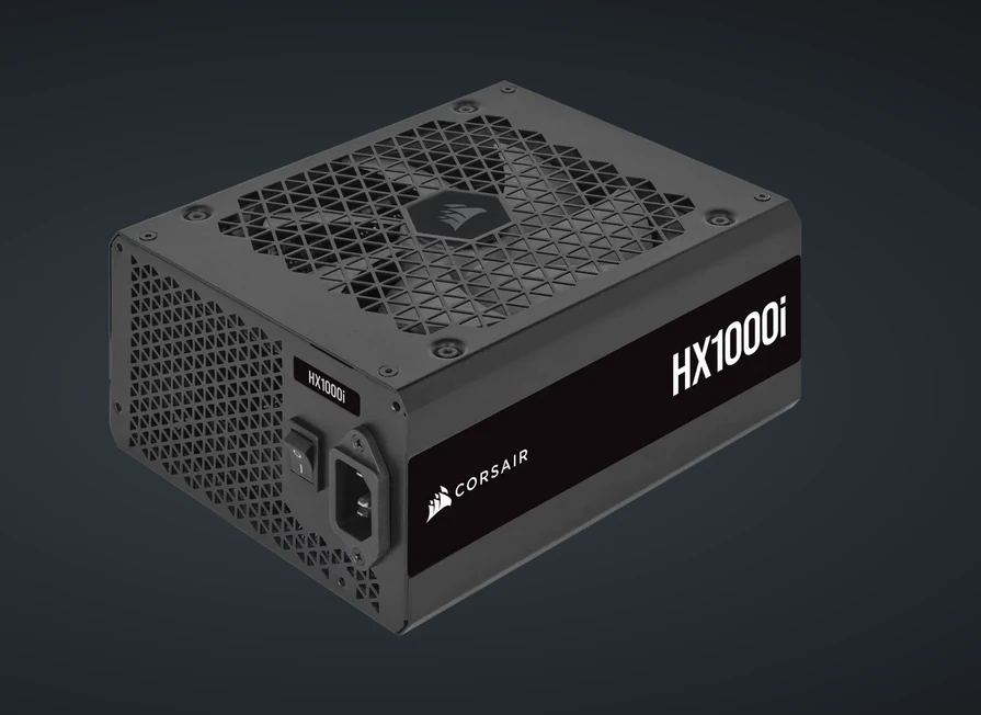 CORSAIR HXi Series 2023 HX1000i 1000 Watt 80 PLUS Platinum C14 Version PSU