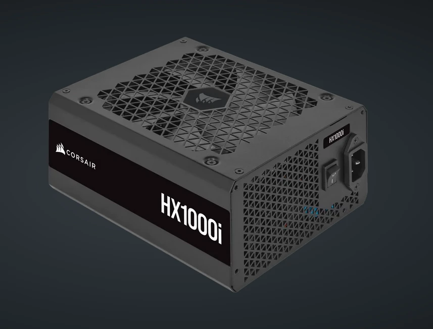 CORSAIR HXi Series 2023 HX1000i 1000 Watt 80 PLUS Platinum C14 Version PSU
