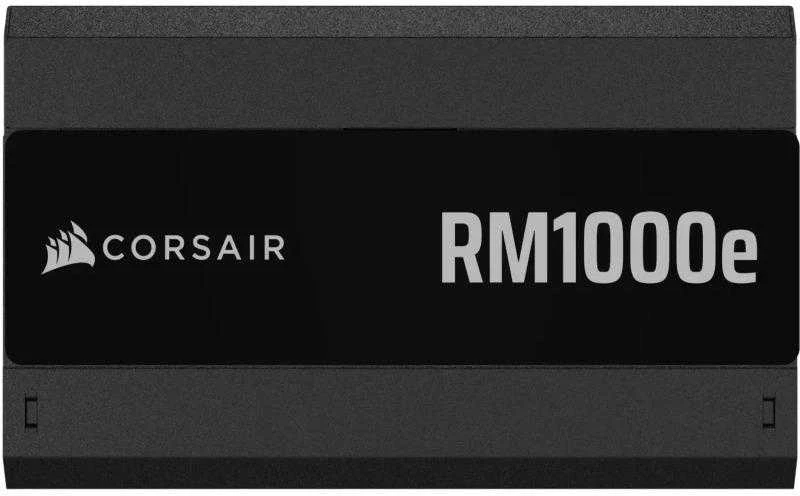 CORSAIR RMe serijos RM1000e 1000 vatų ATX 3.1 PCIe 5.1 Cybenetics Gold sertifikuotas visiškai modulinis maitinimo šaltinis