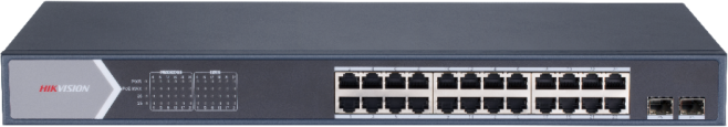 Šakotuvas Jungiklis POE DS-3E1526P-SI 24 prievadų SFP Hikvision