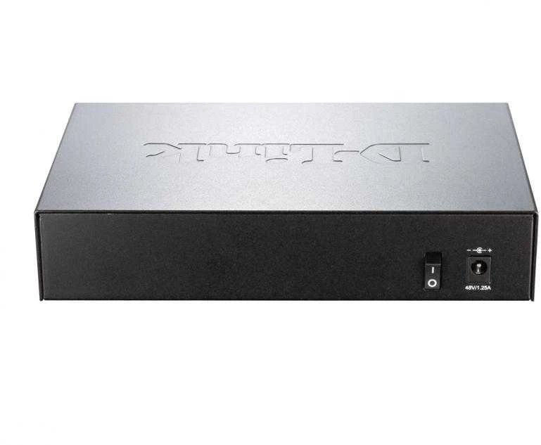 Šakotuvas Komutatorius D-Link 8x10 / 100 / 1000Mbps RJ45, 4xPoE, 52W, / DGS-1008P