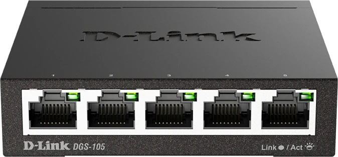 Šakotuvas D-Link DLINK DGS-105/E 5 prievadų Gigabit jungiklis