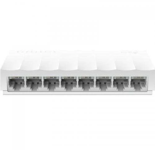 Šakotuvas TP-LINK LiteWave 8 prievadų 10/100M darbalaukio jungiklis 8 10/100M RJ45 prievadų darbalaukio plastikinis dėklas
