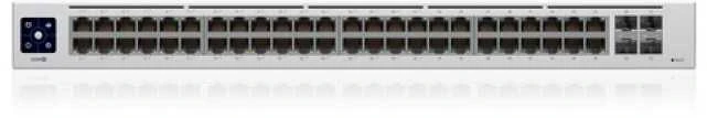 Šakotuvas Ubiquiti | UniFi komutatorius | USW-48-POE | PoE+ jungčių kiekis: 32