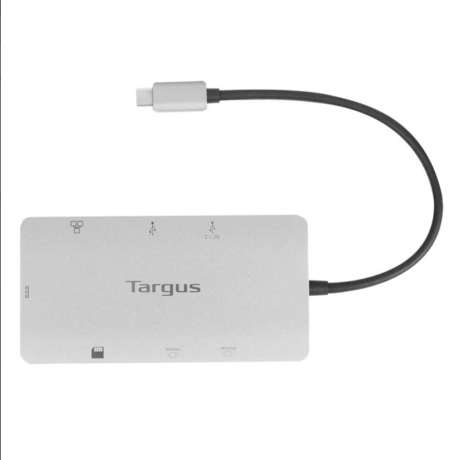 TARGUS® USB-C? UNIVERSAL DUAL HDMI 4K DOCKING STATION WITH 100W POWER DELIVERY PASS-THRU