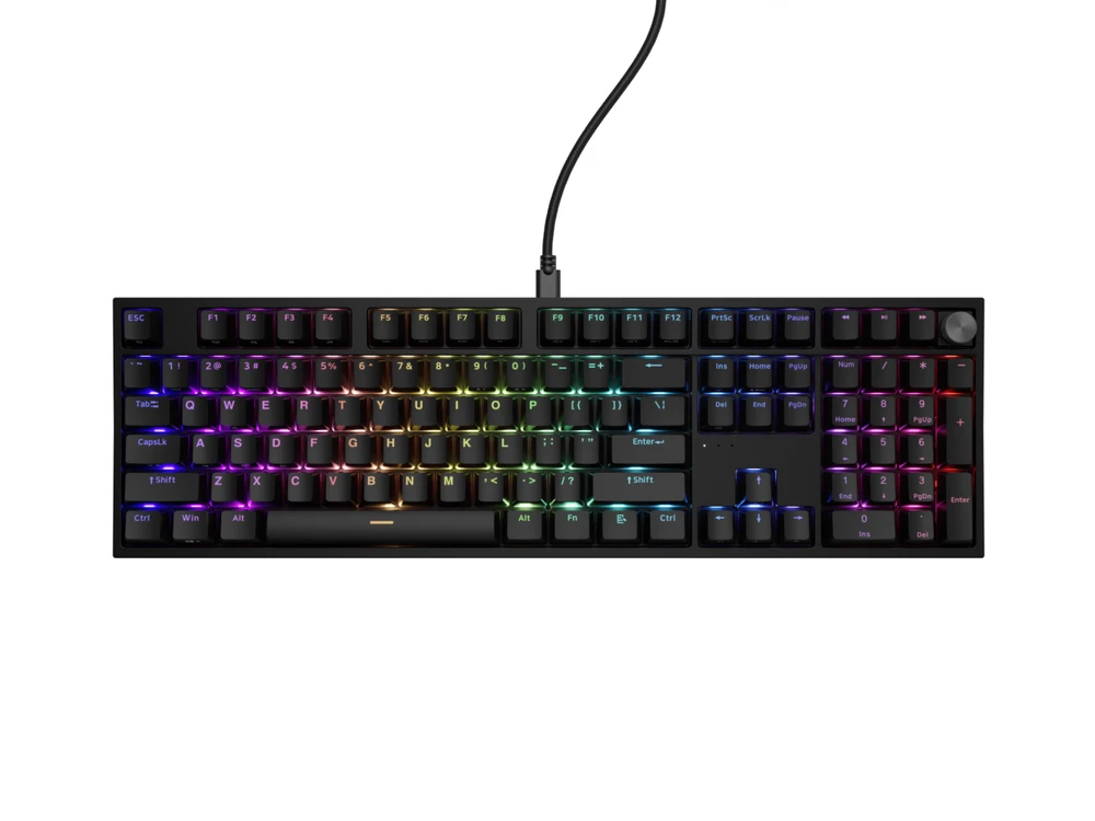 Klaviatūra žaidimams Genesis Thor 404 TKL Outemu Silent Peach su laidu mechaninė su pašvietimu juoda