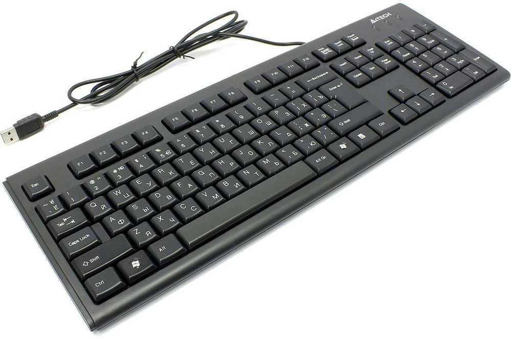 A4Tech ComfortKey KR-83 Klaviatūra, USB jungtis, EN/LT išdėstymas
