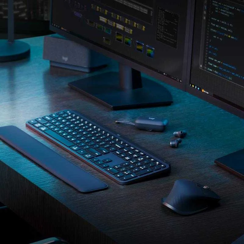 Belaidė klaviatūra Logitech MX Keys S, Išdėstymas: US (Qwerty)