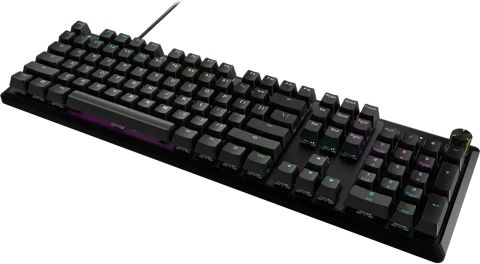 CORSAIR K70 RGB CORE Mechaninė klaviatūra žaidimams RGB LED pašvietimas CORSAIR Linear Raudona Juodas