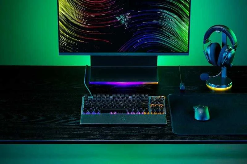 Razer | Huntsman V3 Pro Tenkeyless | RZ03-04980100-R3M1 | Klaviatūra žaidimams | su laidu | US | Analog Optical | Juodas