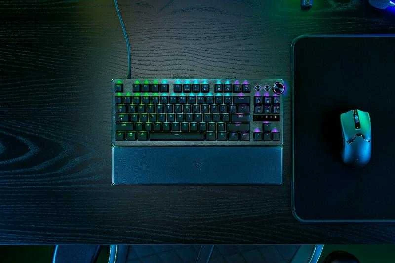 Razer | Huntsman V3 Pro Tenkeyless | RZ03-04980100-R3M1 | Klaviatūra žaidimams | su laidu | US | Analog Optical | Juodas