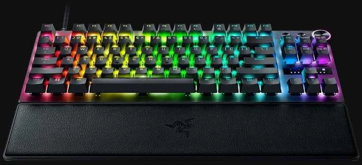 Razer | Huntsman V3 Pro Tenkeyless | RZ03-04980100-R3M1 | Klaviatūra žaidimams | su laidu | US | Analog Optical | Juodas