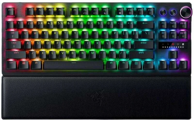 Razer | Huntsman V3 Pro Tenkeyless | RZ03-04980100-R3M1 | Klaviatūra žaidimams | su laidu | US | Analog Optical | Juodas