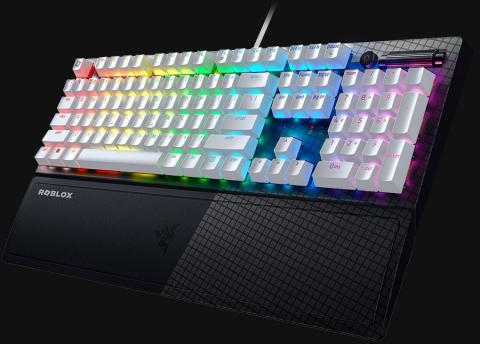 Razer BlackWidow V3 Roblox Edition Klaviatūra žaidimams Transparent switch housing; UV-Coated ABS Keycaps RGB LED pašvietimas US su laidu