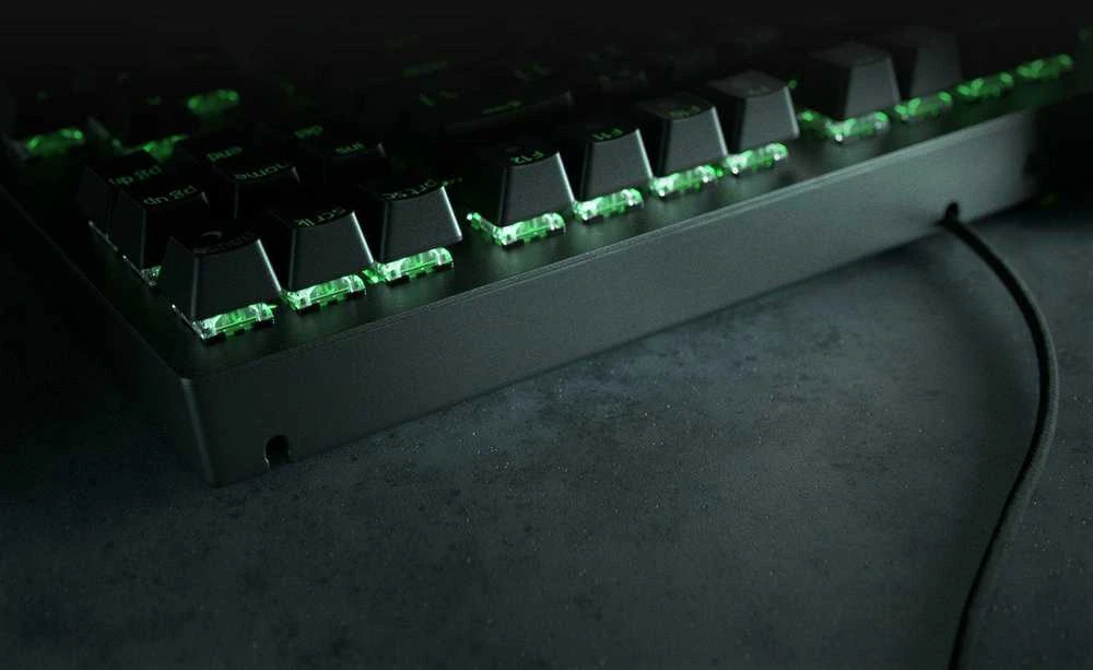Kompaktiška Žaidimų klaviatūra Razer BlackWidow V3 Tenkeyless, Yellow Switch, US išdėstymas