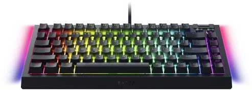Razer | BlackWidow V4 75% | Mechaninė klaviatūra žaidimams | su laidu | US | Juodas