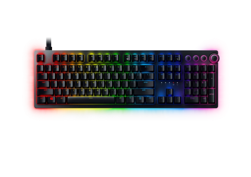Analoginė Optinė Žaidimų klaviatūra Razer Huntsman V2, US išdėstymas