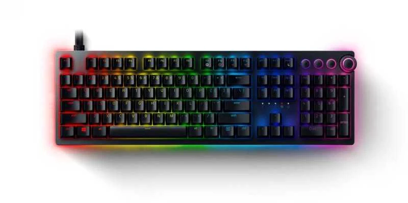 Analoginė Optinė Žaidimų klaviatūra Razer Huntsman V2, US išdėstymas