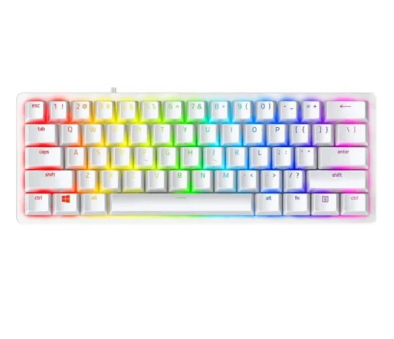 Razer Huntsman V3 Pro Mini Klaviatūra žaidimams, US išdėstymas, Baltas Edition | Razer
